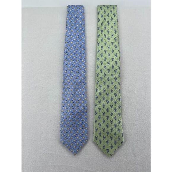 Brooks Brothers Other - Men's Summer Ties Lot of 2 Brooks Brothers Tommy Hilfiger Lobster & Lemons